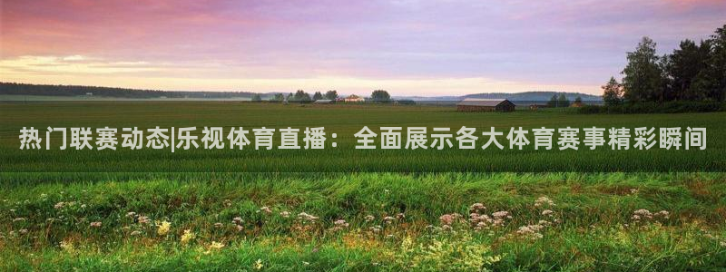 绿茵足球直播免费观看直播：热门联赛动态|乐视体育直播：全面展示各大体育赛事精彩瞬间