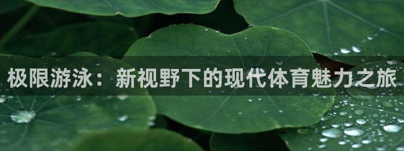 绿茵直播nba免费：极限游泳：新视野下的现代体育魅力之旅
