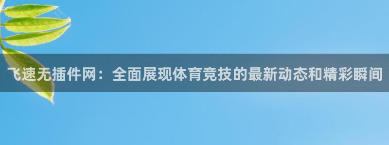 绿茵篮球直播在线观看：飞速无插件网：全面展现体育竞技的最新动态和精彩瞬间